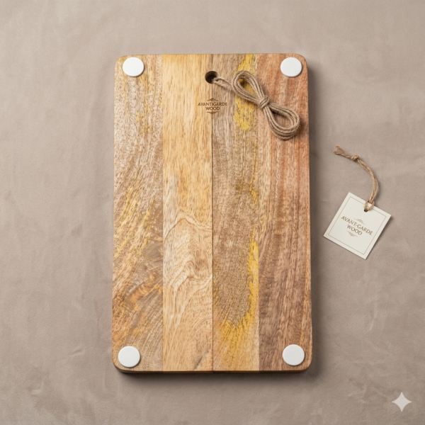 Mango Wood Chopping Board 14x7"