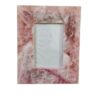 133 Natural Rose Quartz 9x7" Stone Photo Frame 6x4"