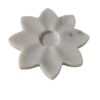 White Marble Flower Shaped T Light Candle Holder