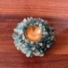 Crystal Agate Candle Holder Diya