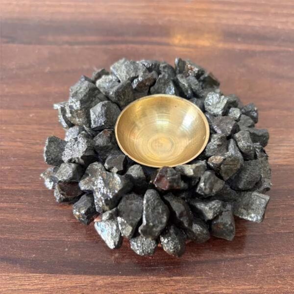 Crystal Agate Candle Holder Diya