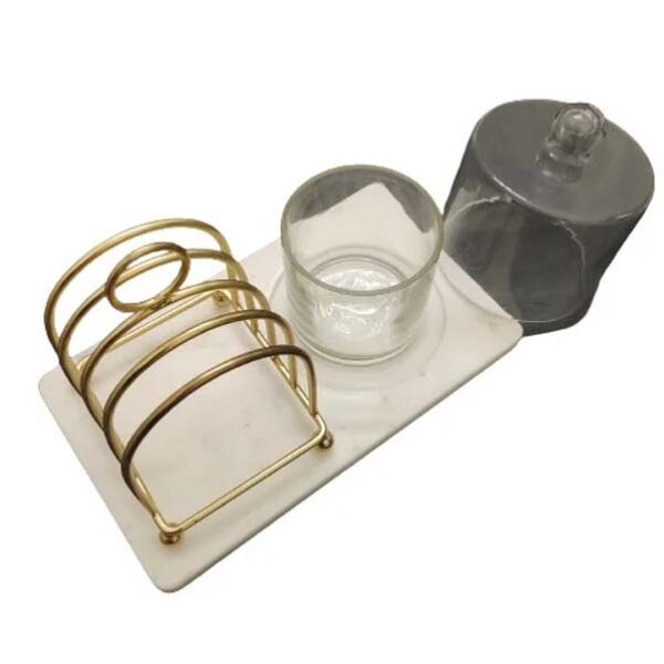 Marble breakfast Tray