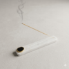 Marble-Incense-Stick-Holder-with-n-Agate-Stone -9.5x1.5 Marble Incense Stick Holder with an Agate Stone 9.5x1.5"