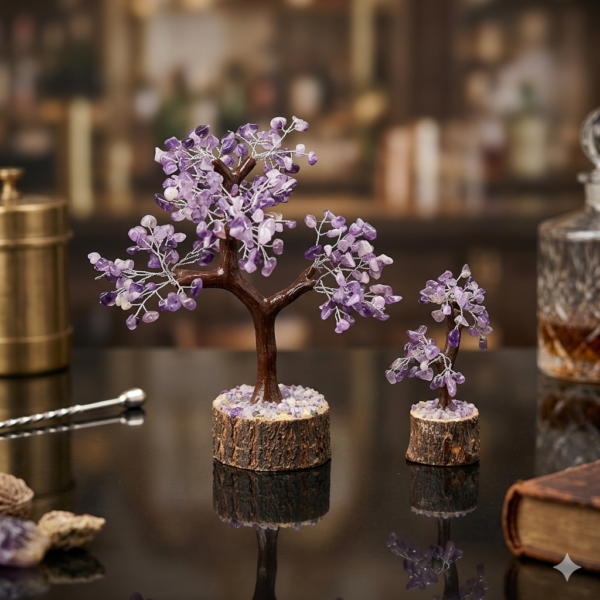 Agate-tree-1 Amethyst Crystal Tree