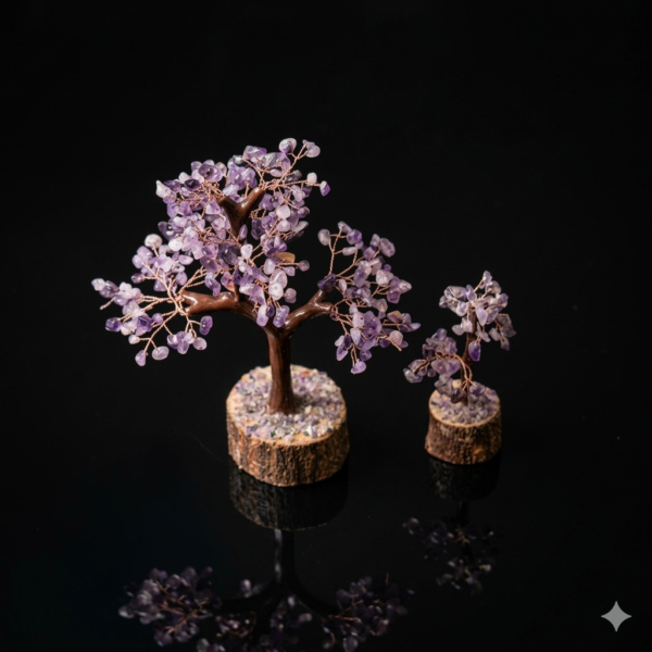 Agate-tree Amethyst Crystal Tree