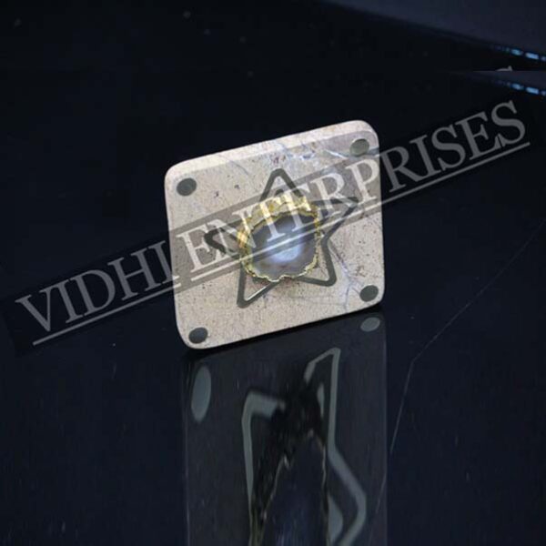 Decorative Agate Star Geode With a Stand