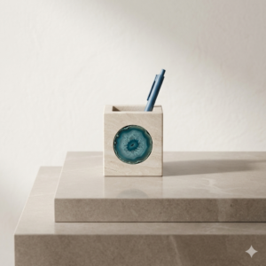Marble Pen Holder