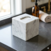 Marble-Tissue-Holder White Marble Tissue Holder