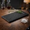 Serving-Platter-1 Black Natural Slate Rectangular Serving Platter