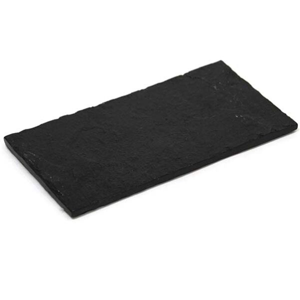 Serving-Platter Black Natural Slate Rectangular Serving Platter