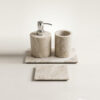2 Marble Bathroom Set