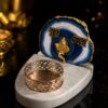 Agate Divine Agate Marble Ganesha Tealight Holder