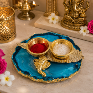 Agate Roli Chawal Plate 3to 4"