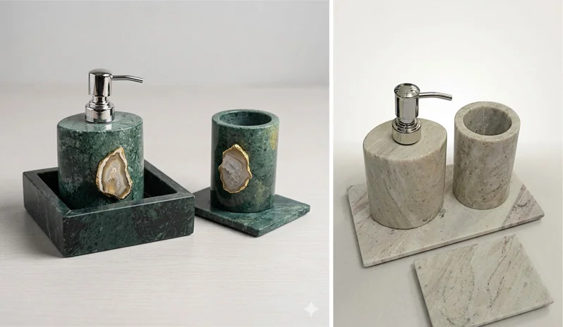 Modern Marble Bathroom Accessories for a Refined Look