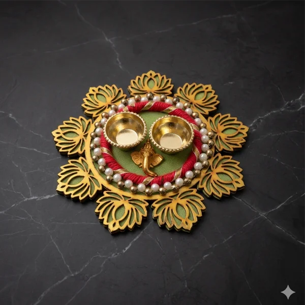 diwali-gifting-2 Handmade Traditional Beaded Pooja Thali
